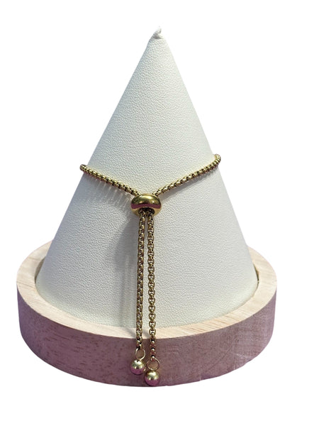 Set Mapa con Corazón en Dorado (Collar y Pulsera)