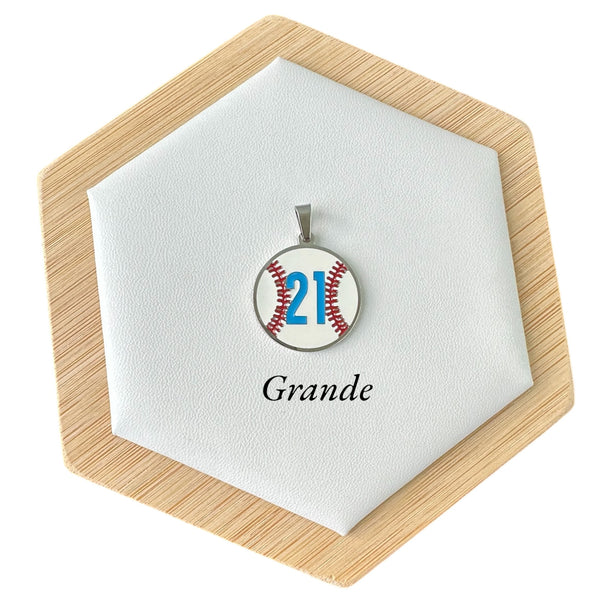 Collar Número 21 con los colores Bandera PR Grande