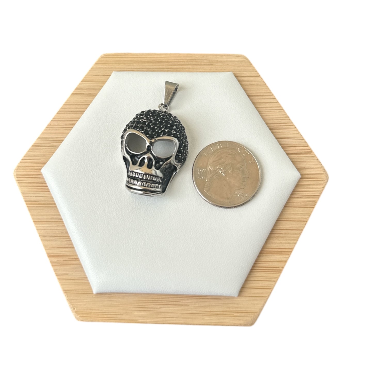 Collar Esqueleto con Rhinestone