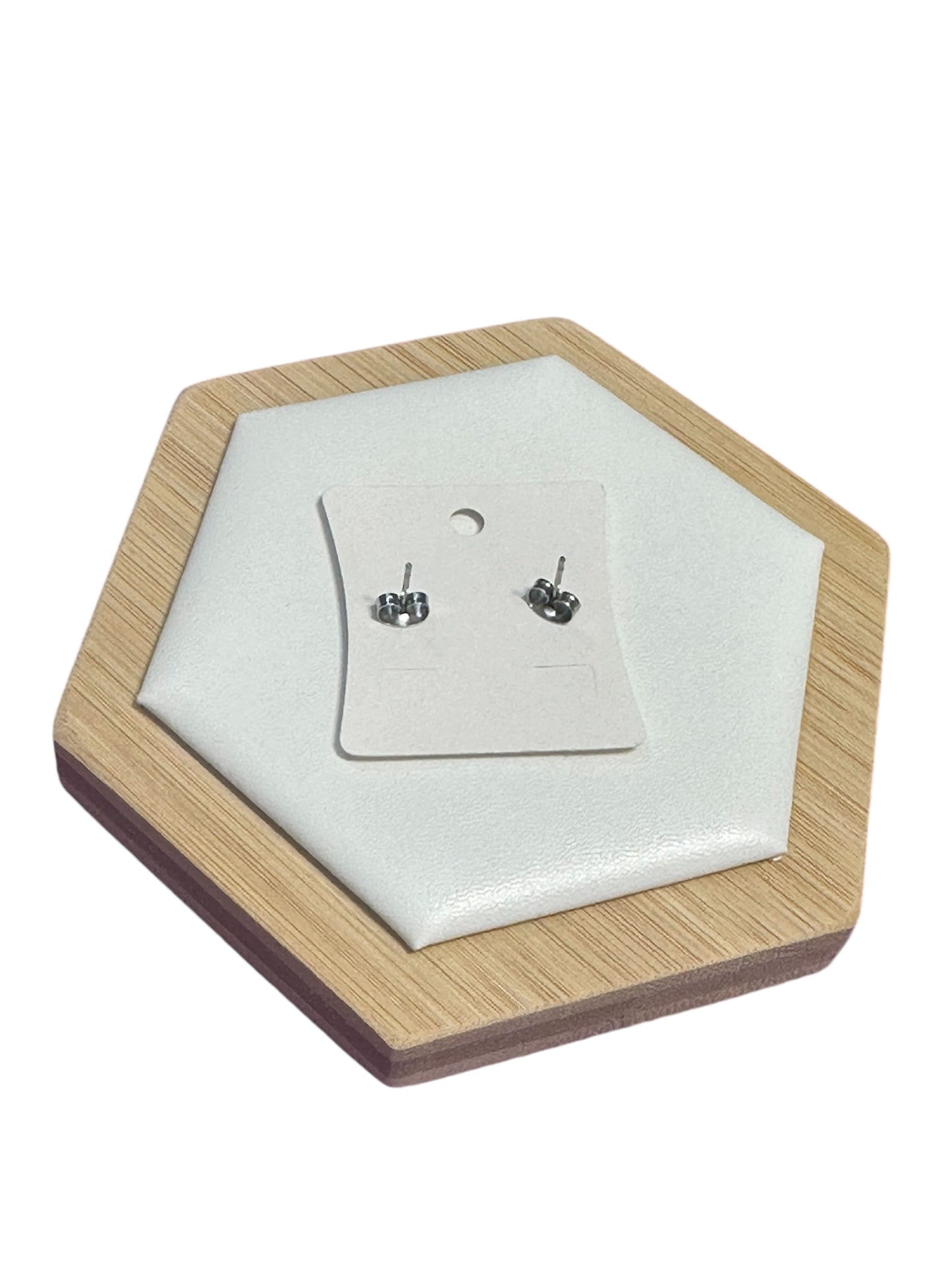 Set Mapa de PR Plateado Flat (Collar y Aretes)