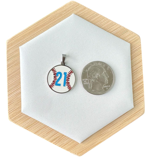 Collar Número 21 con los colores Bandera PR Grande