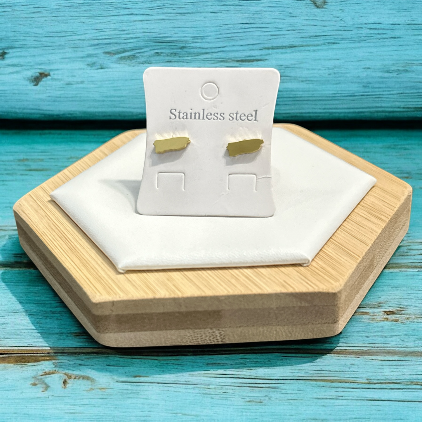 Pantallas Mapa de Puerto Rico Flat Dorado