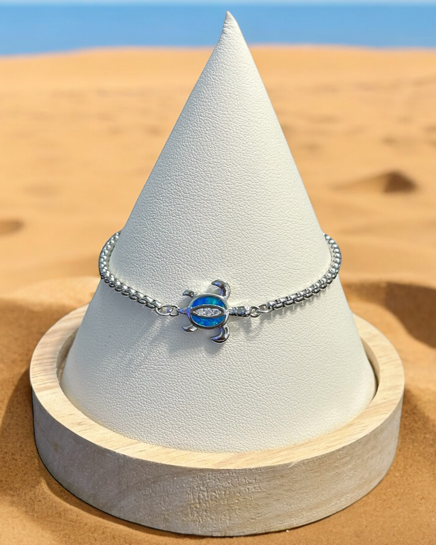 Pulsera Tortuga 2 en Plateada