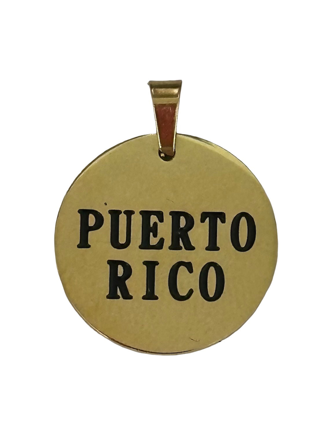 Collar Puerto Rico Dorado Redondo