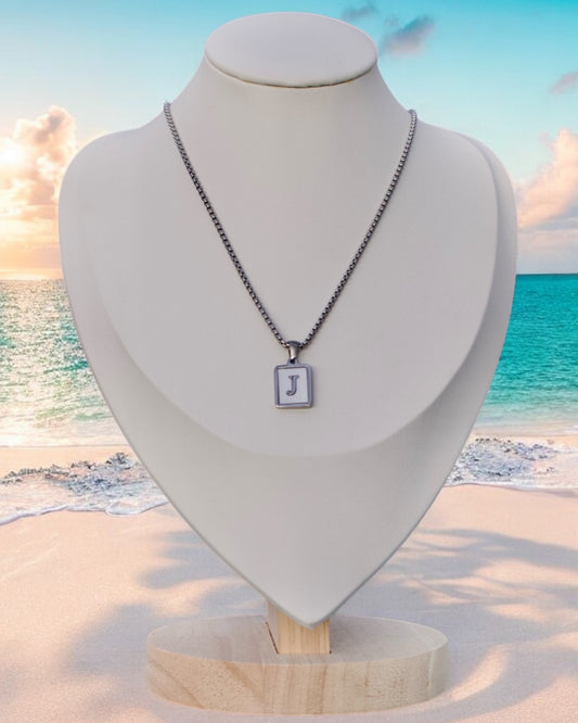 Inicial del Nombre Plateada
 Letra J