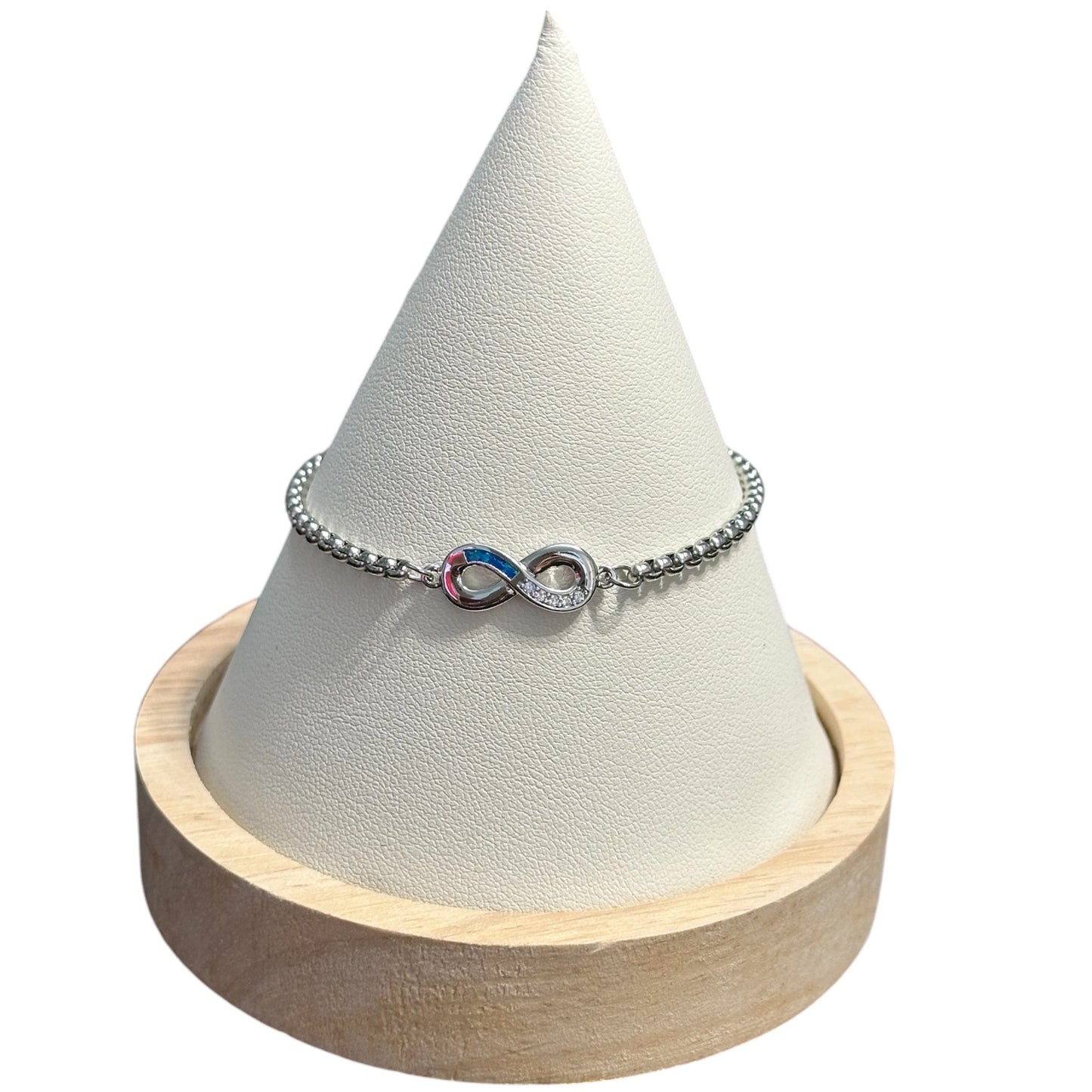 Pulsera Infinito en Plateada
