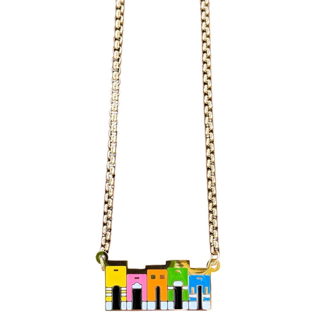 Collar Casitas de San Juan Dorado