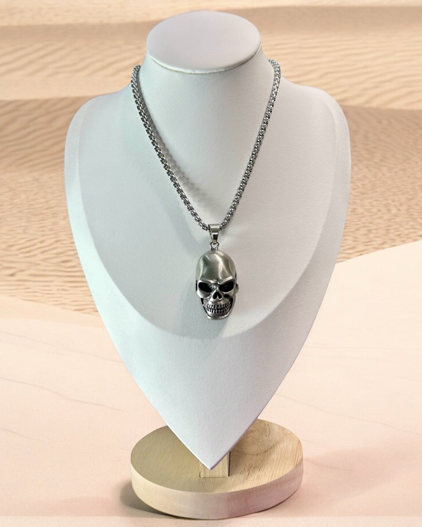 Collar Cabeza de Esqueleto (Grande)