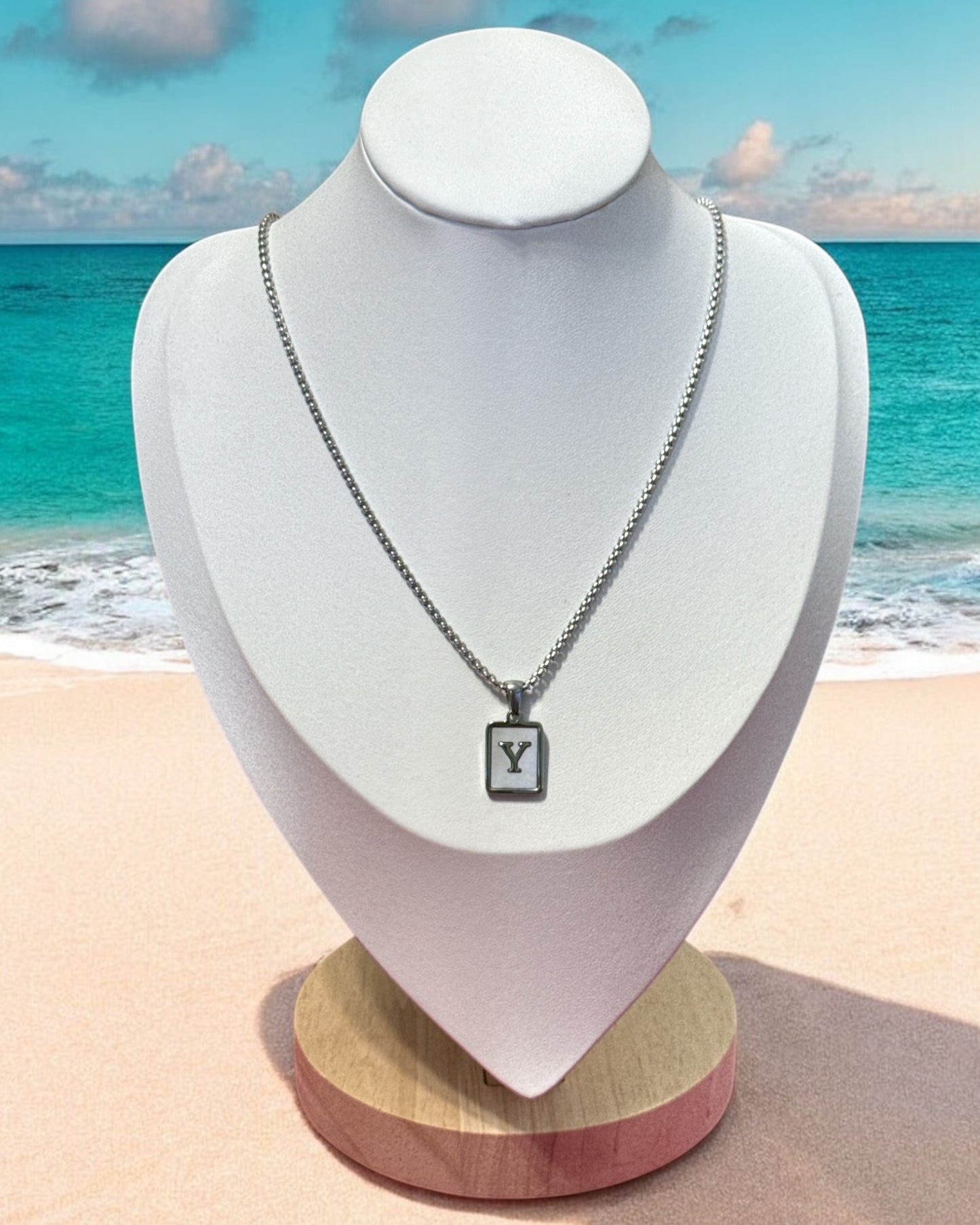 Inicial del Nombre Plateada
 Letra Y