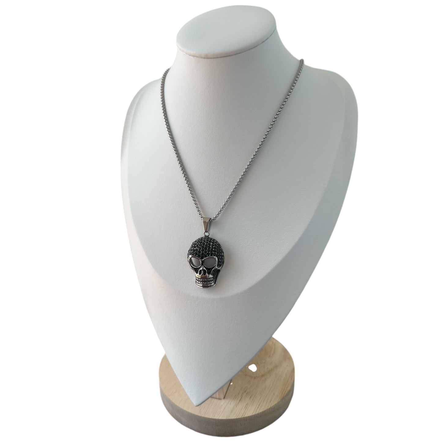 Collar Esqueleto con Rhinestone