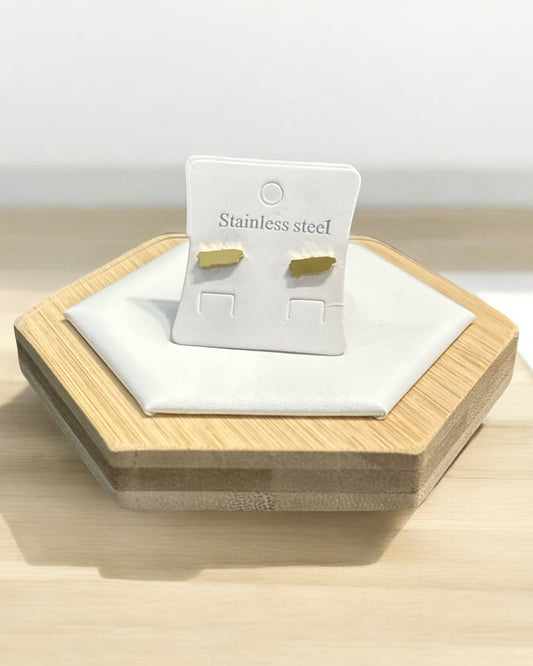 Pantallas Mapa de Puerto Rico Flat Dorado