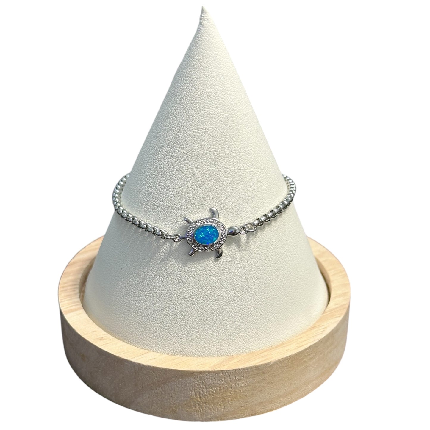 Pulsera Tortuga 3 en Plateada