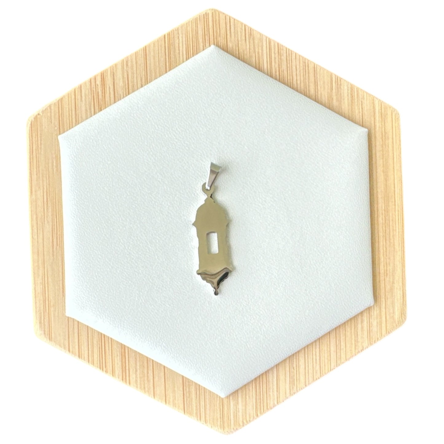 Collar Garita de San Juan Plateada