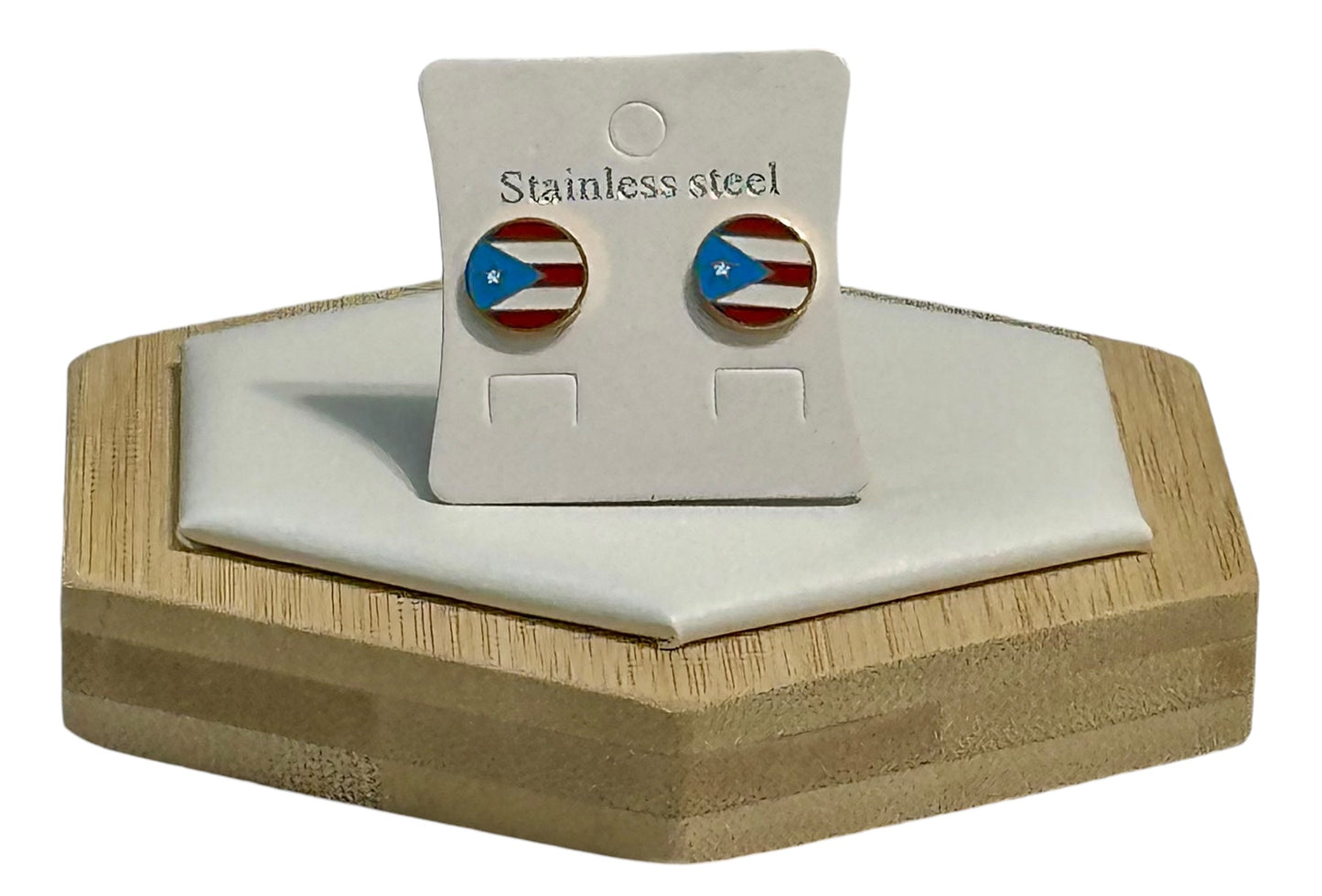 Pantallas Bandera de Puerto Rico Multi en Dorado