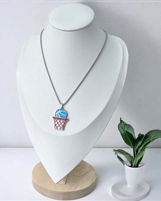 Collar Canasto de Baloncesto con los Colores de la Bandera.