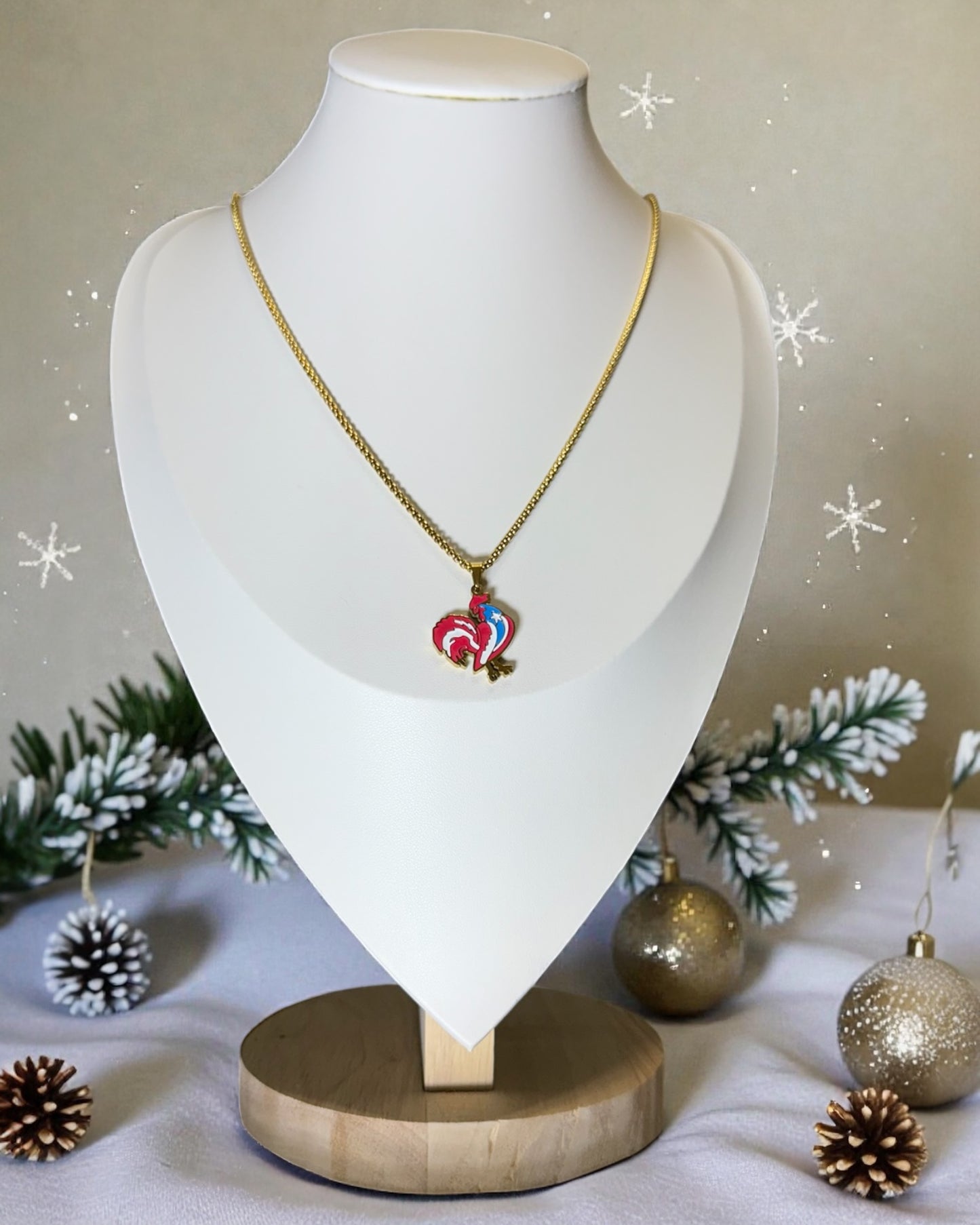 Collar Bandera Gallo