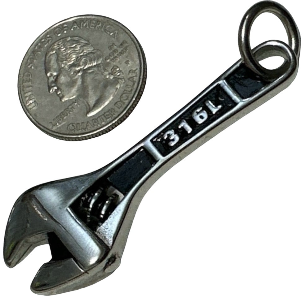 Collar Llave para-El en Plateado