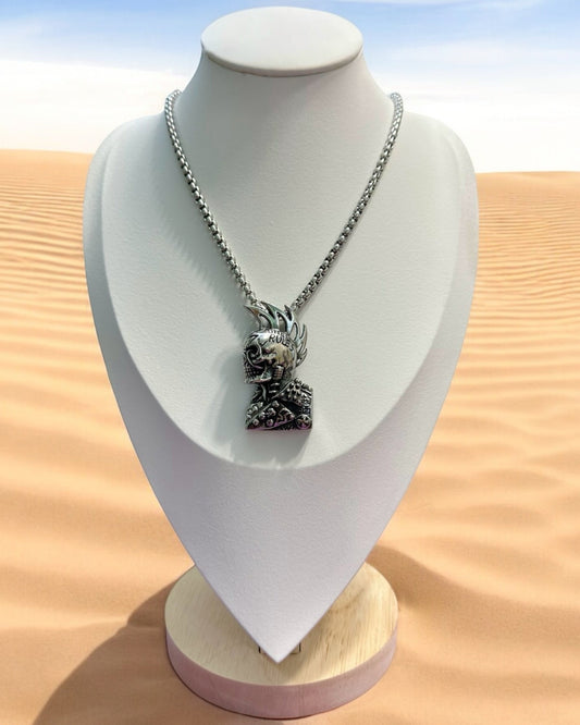 Cadena de Esqueleto Punk