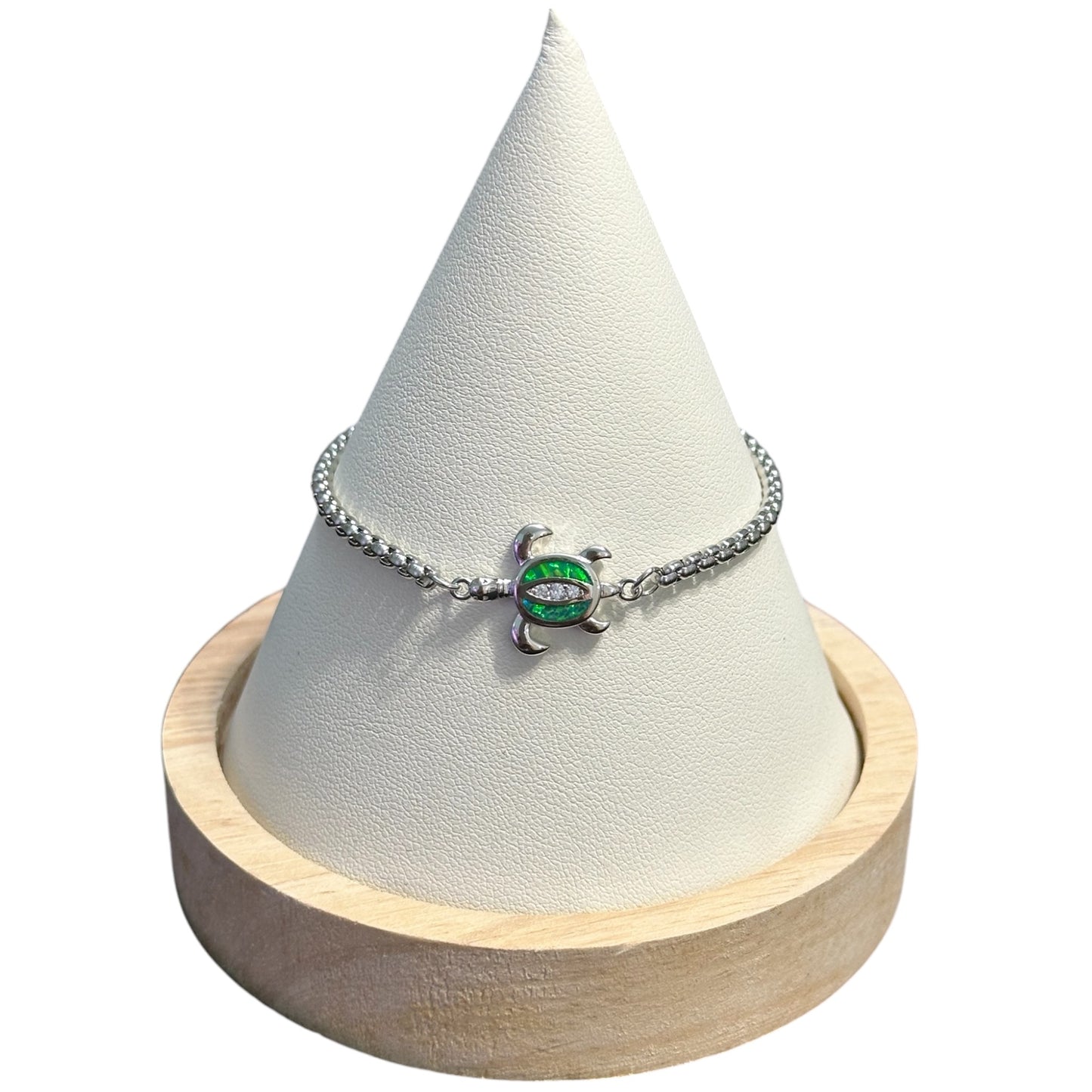 Pulsera Tortuga 2 en Plateada