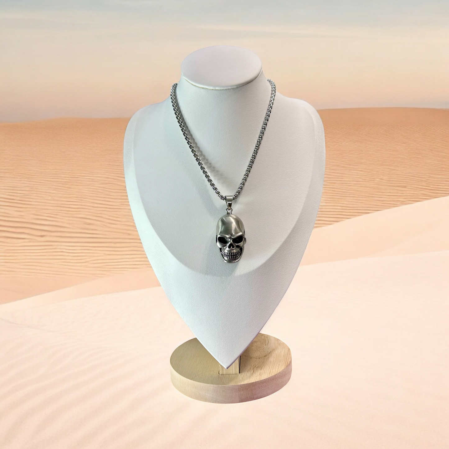 Collar Cabeza de Esqueleto (Grande)