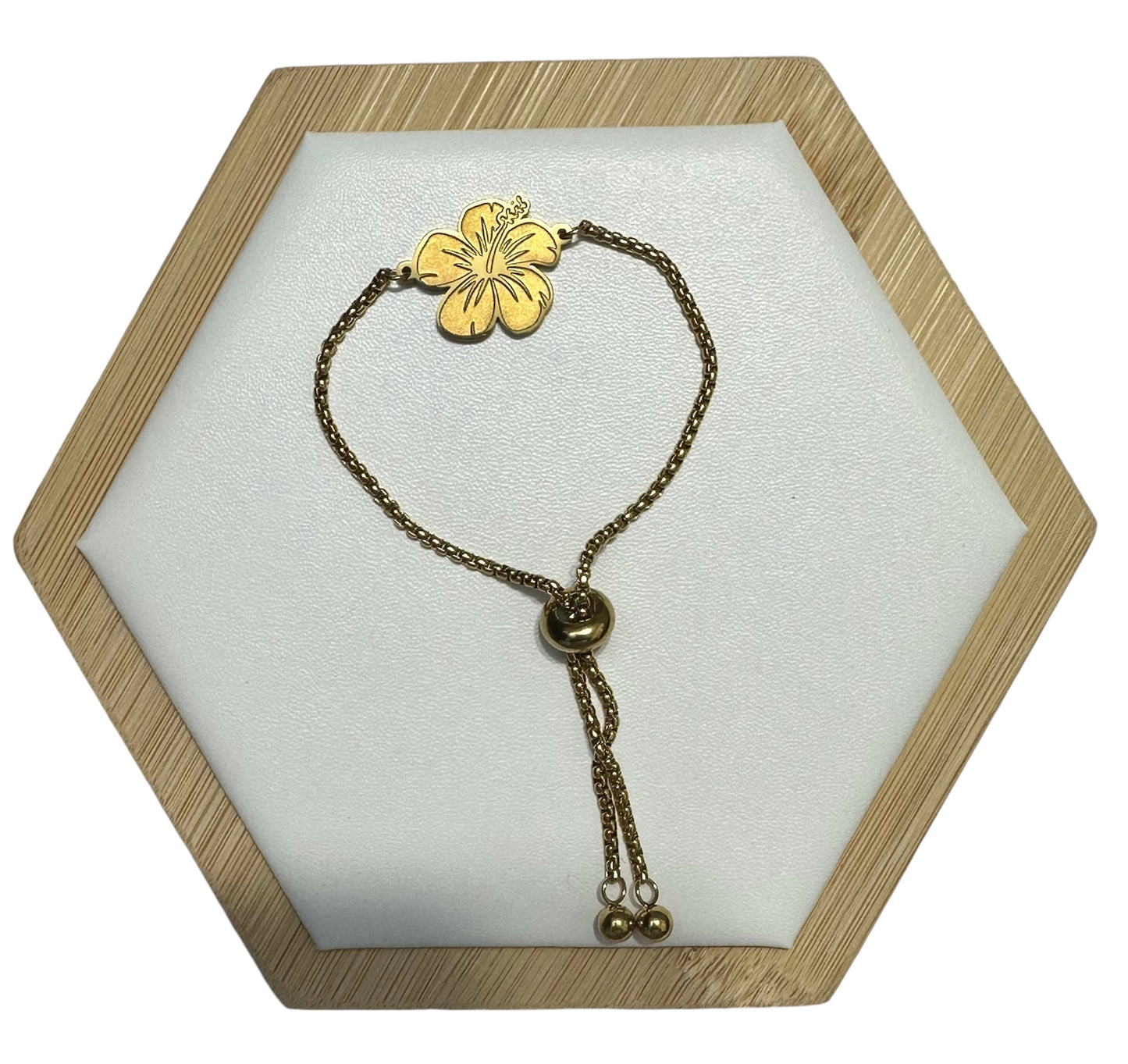 Pulsera Flor de Maga Dorada