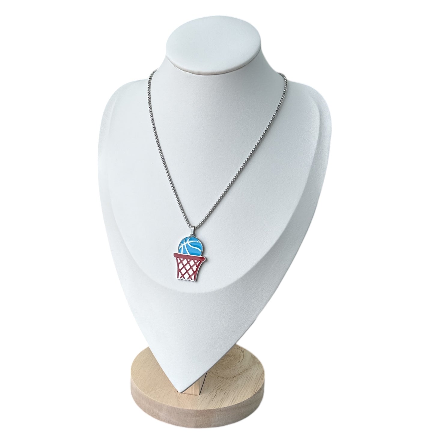 Collar Canasto de Baloncesto con los Colores de la Bandera.