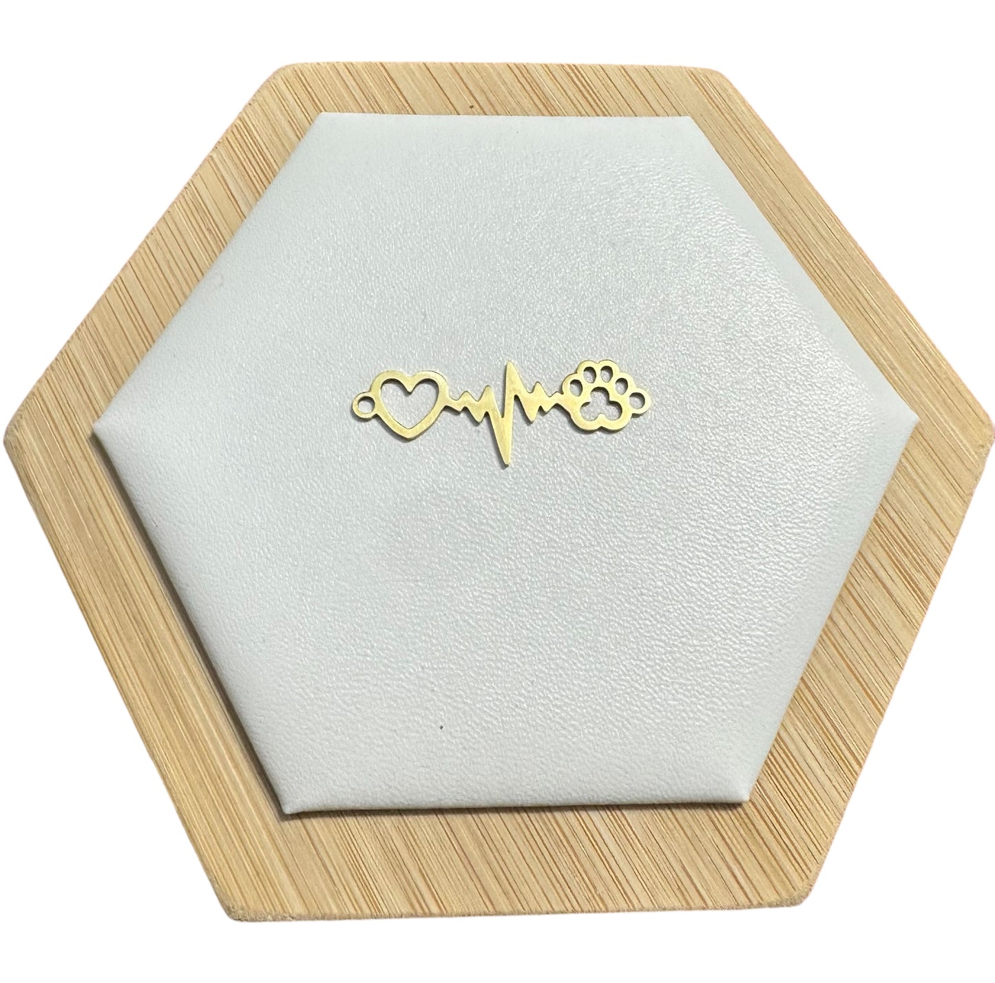 Collar Amo mi Mascota en Dorada