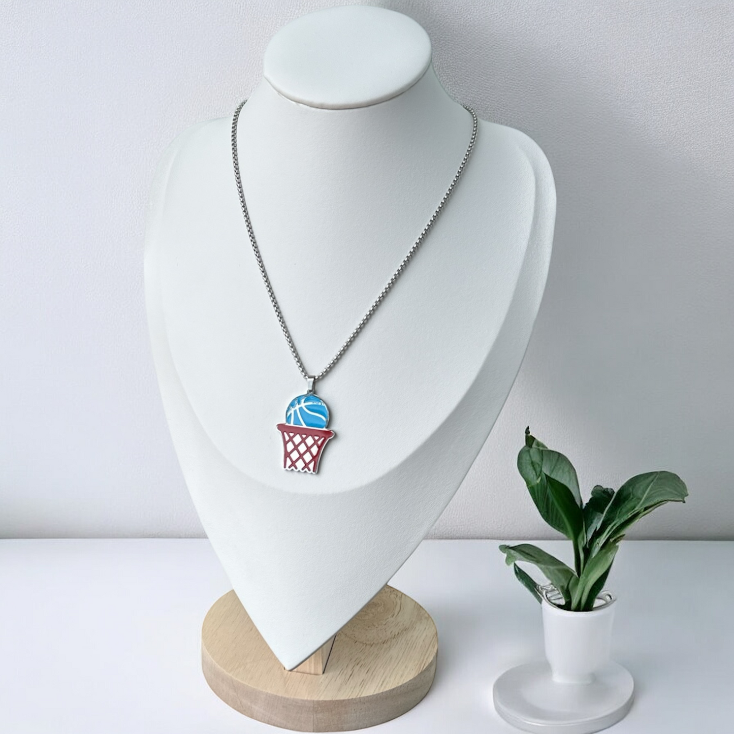 Collar Canasto de Baloncesto con los Colores de la Bandera.