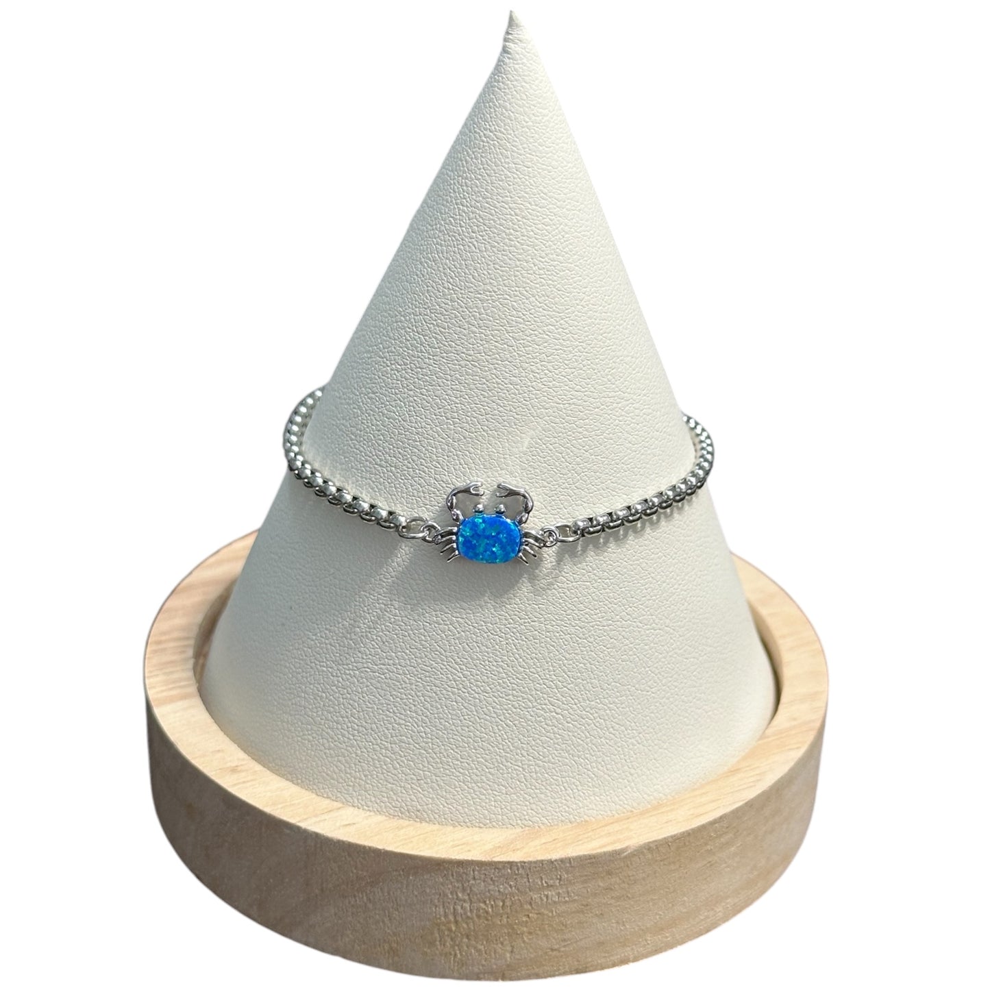 Pulsera Cangrejo en Plateada