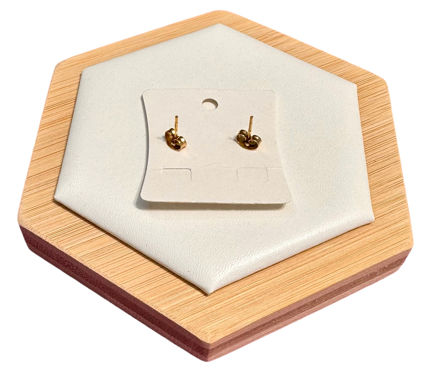 Set Flor de Maga en Dorado (Collar, Pulsera y Aretes)